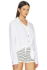 More Love Linen Tie Top