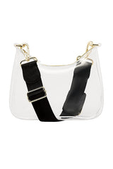 Clear Curved Crossbody Bag