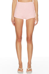 x REVOLVE Roma Smocked Hot Short