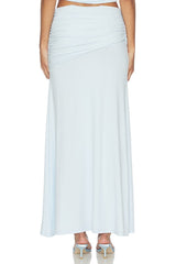 Malani Ruched Maxi Skirt
