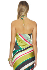 Estella Asymmetrical Hem Halter Top
