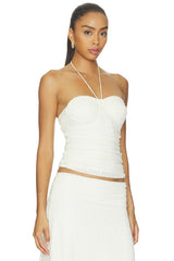 Samirah Halter Lace Top