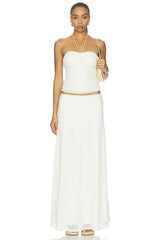 Samirah Halter Lace Top