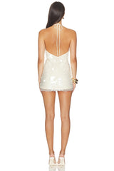 Calena Halter Mini Dress