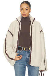 Tatum Teddy Contrast Jacket