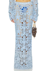 Tala Crochet Maxi Skirt