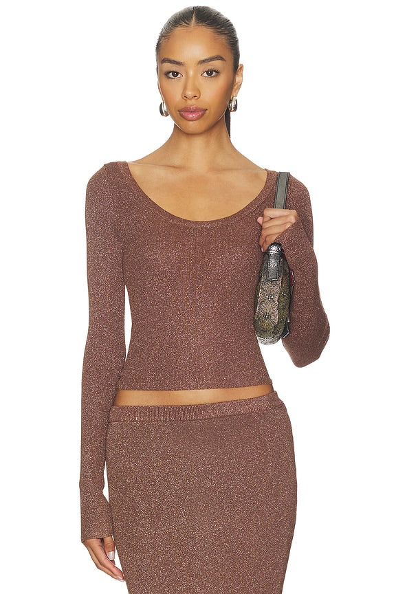 Rumer Long Sleeve Knit Top