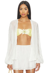 Brandi Crinkle Tie Top