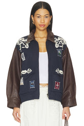 Georgie Sportswear Embroided Jacket