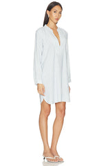 Stripe Boxy Mini Dress