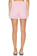 Stripe Drawstring Shorts