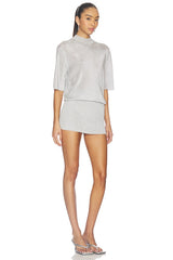 Rae Metallic Mini Dress