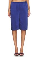 Brice Satin Bermuda Short