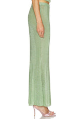 Harmony Metallic Knit Skirt