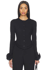 Wave Hem Jacket