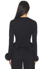 Wave Hem Jacket