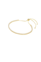 Diamond Tennis Pull Bracelet