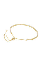Diamond Tennis Pull Bracelet