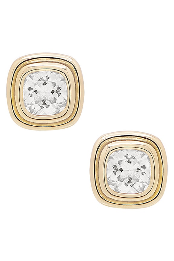 Cushion Bezel Stud