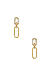Justice Pave Earrings