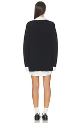 Lyle Collared Sweater Dress