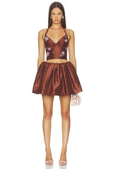 Halter Bow Tie Cami Top
