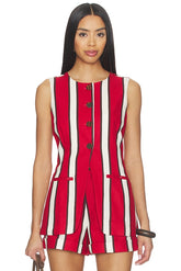 Del Mar Linen Vest
