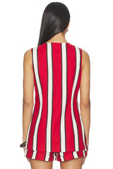 Del Mar Linen Vest