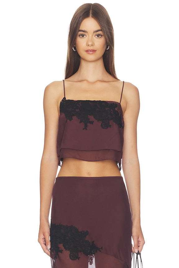 Noria Cropped Cami Top