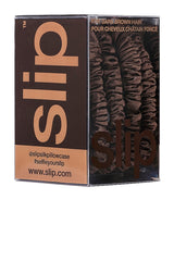 Skinny Scrunchies 4 Pack In Dark Brown