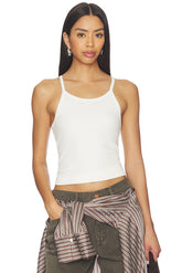 Fitted Rib Tank Top