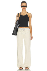 Fitted Rib Tank Top