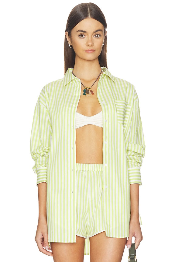The Avril Button Down Top
