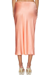 Miranda Bias Cut Pull On Skirt