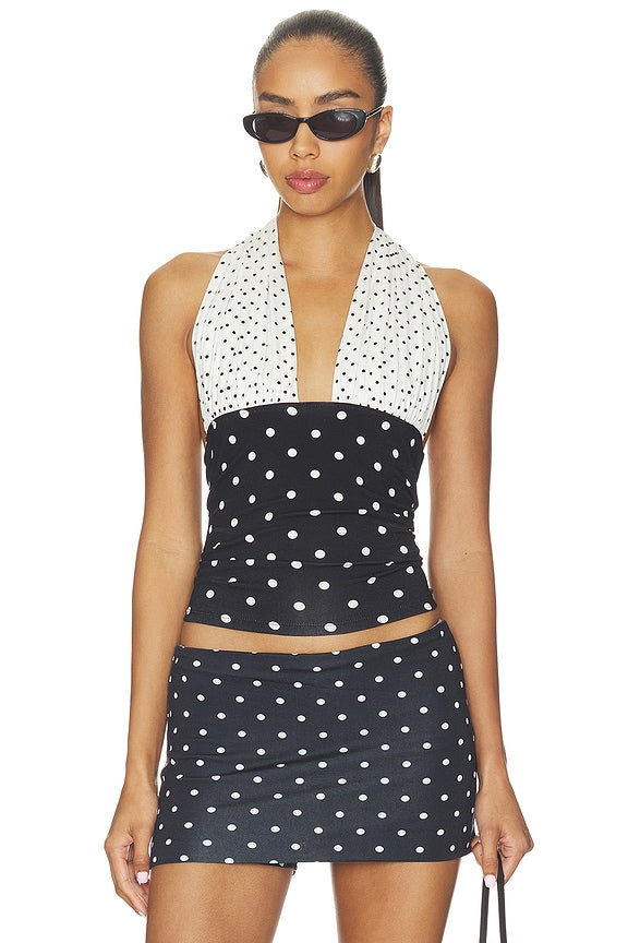 Susmie's Isabela Polka Dot Top
