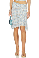 Novalyn Plaid Skirt
