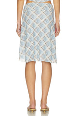 Novalyn Plaid Skirt