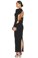 Margo Open Back Gown