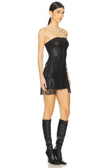 Riley Fringe Mini Dress
