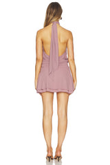 Shaza Halter Mini Dress