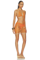 Regan Crochet Mini Dress