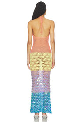 Hildie Crochet Maxi Dress