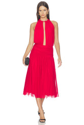 Nossa Backless Midi Dress