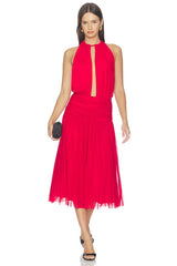 Nossa Backless Midi Dress