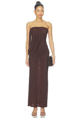 Mavro Strapless Maxi Dress