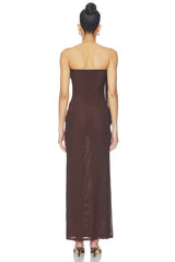 Mavro Strapless Maxi Dress