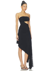 Janae Strapless Midi Dress