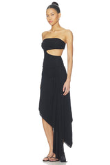 Janae Strapless Midi Dress