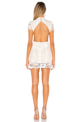 Brianna Open Back Dress