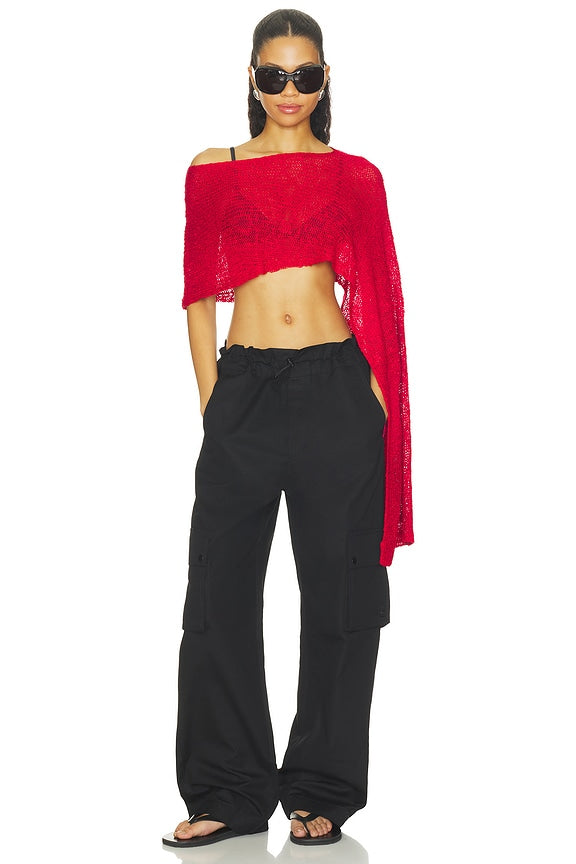 Miria Knit Cape Top